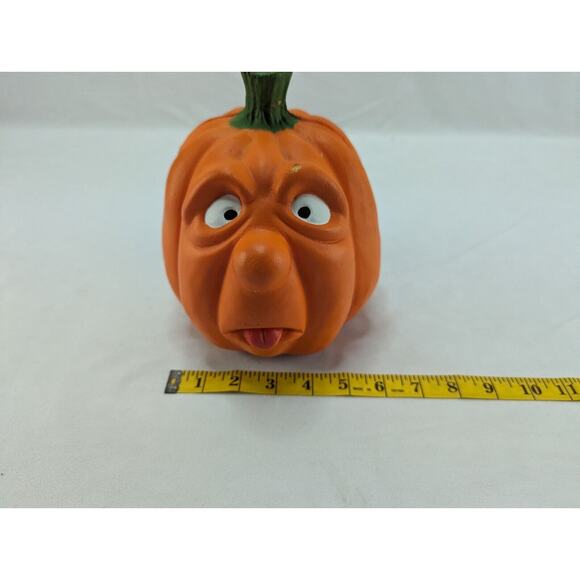 Rare 1988 Hyman Halloween Pumpkin Used Htf Decor - Picture 11 of 11